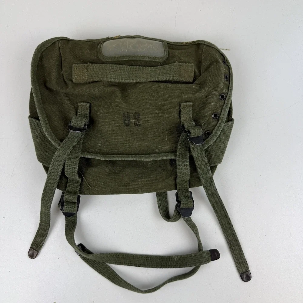 Vintage US Military Field Pack Canvas Bag Eastern Canvas Prod Army Utility Olive